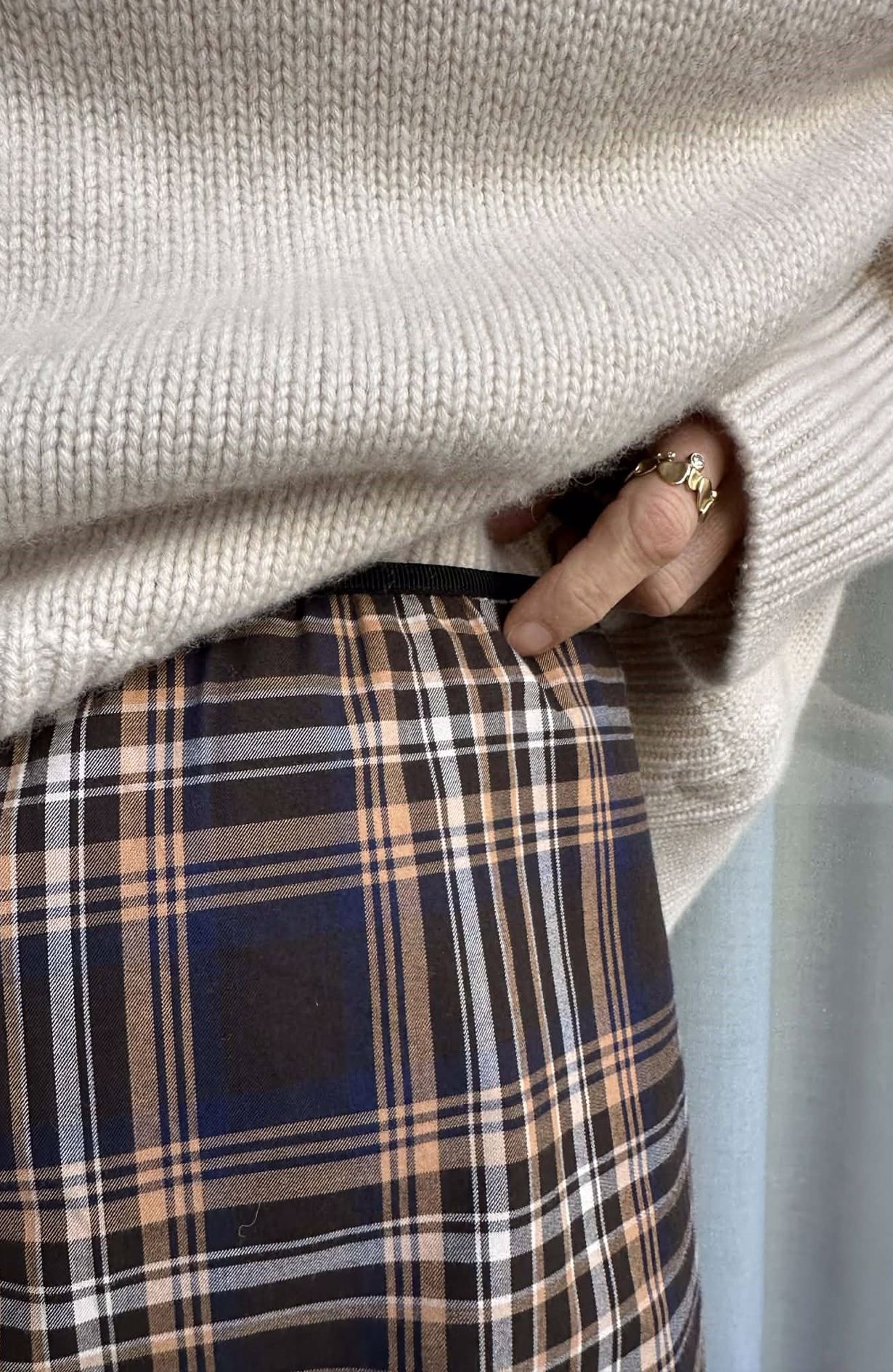 Iblamelulu Luna skirt checkered